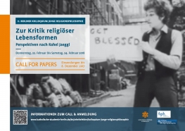 Kolloquium Junge Religionsphilosophie